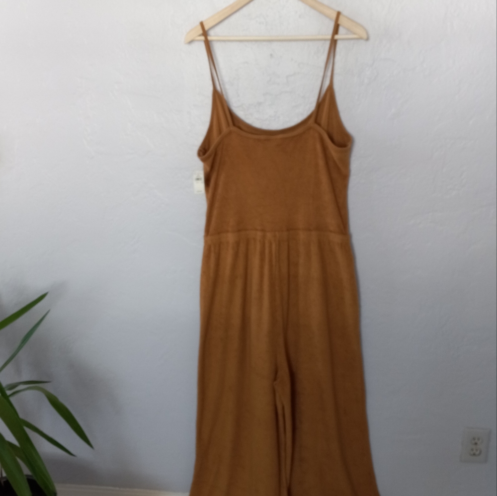 Aerie Mustard Terry Jumpsuit - Picture 6 of 14